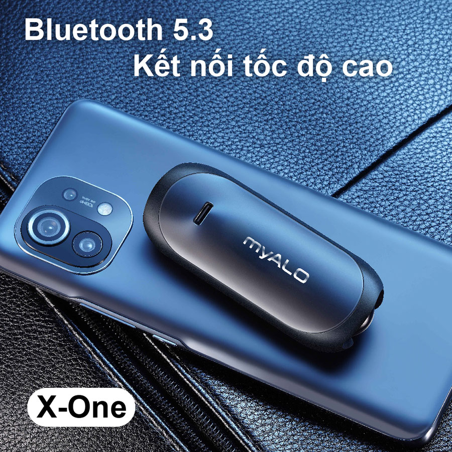 Tai nghe không dây myALO X-One: tai nghe Bluetooth 5.3; chống nước chống mồ hôi; pin 23H; điều khiển cảm ứng, thiết kế công thái học