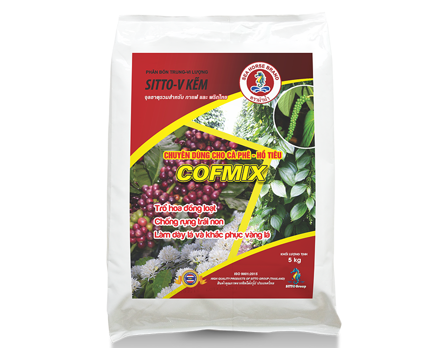 Phân bón SITTO- V KẼM (COFMIX) 5KG