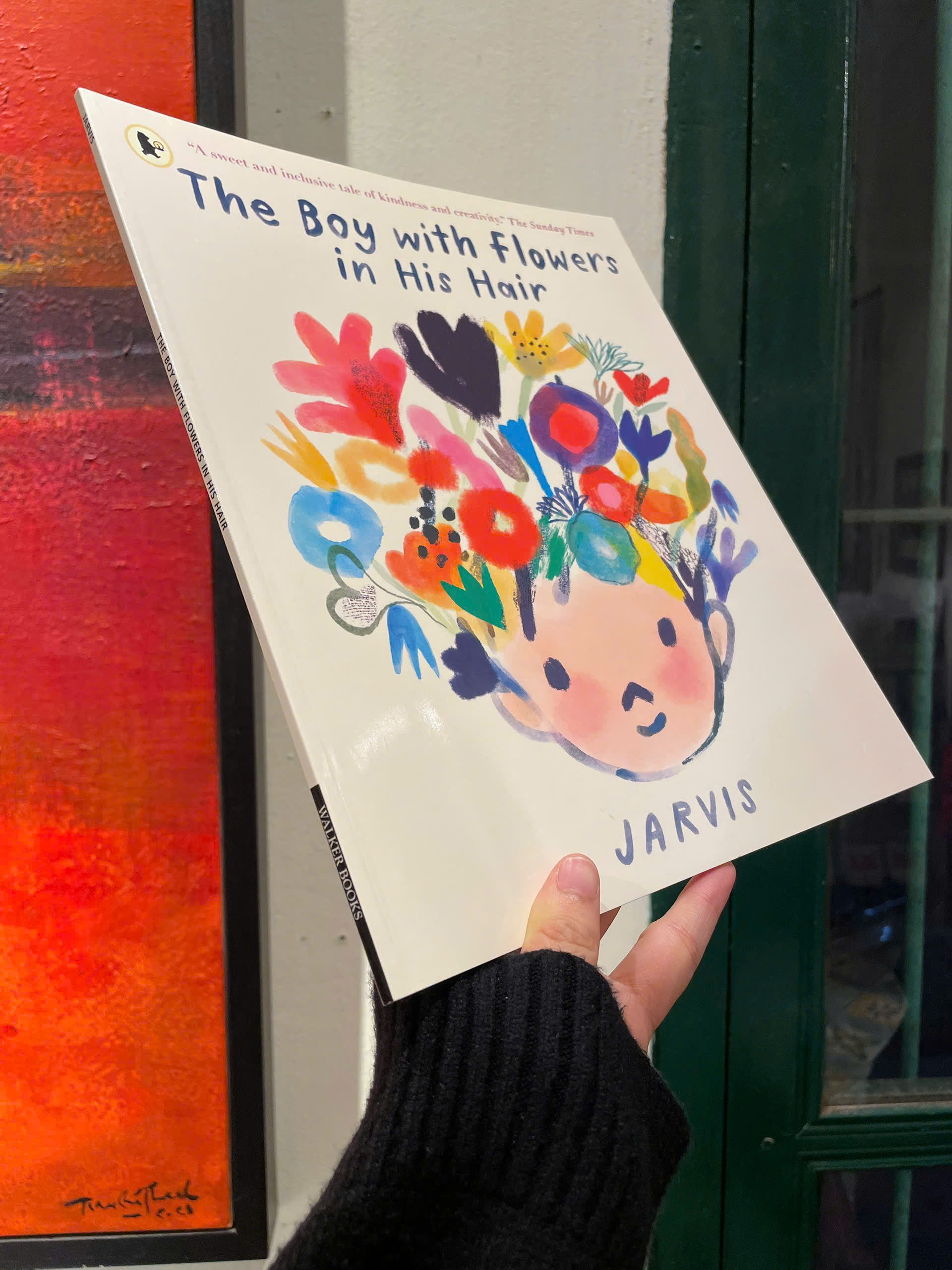 Sách - The Boy with Flowers in His Hair: Winner of the Oscar’s Book Prize by Jarvis