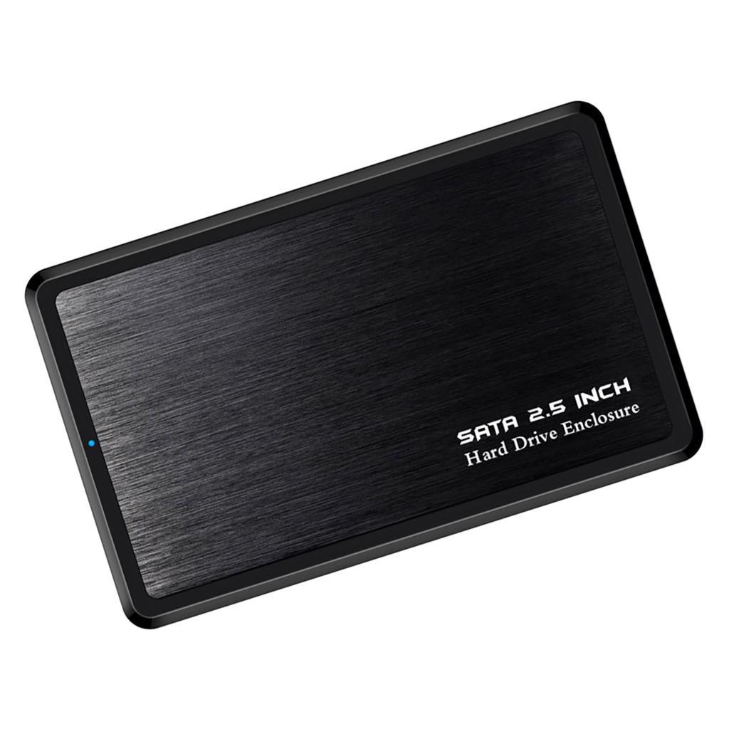 USB 3.0 2.5inch  SSD  Disk Enclosure Case Cover External Black