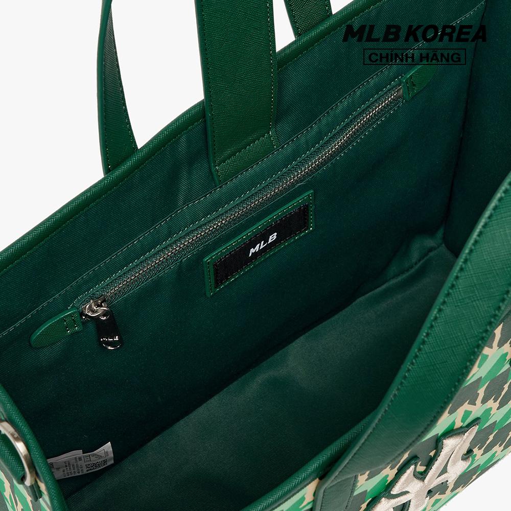 MLB - Túi xách chữ nhật Cube Monogram Medium 3AORM042N