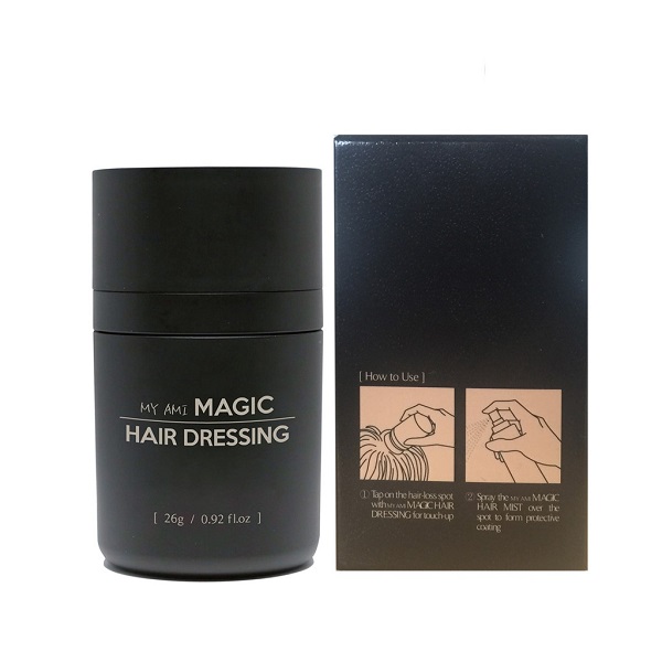 Bột Dặm Làm Dầy Dài Tóc MY AMI MAGIC HAIR DRESSING 26g Hàn Quốc