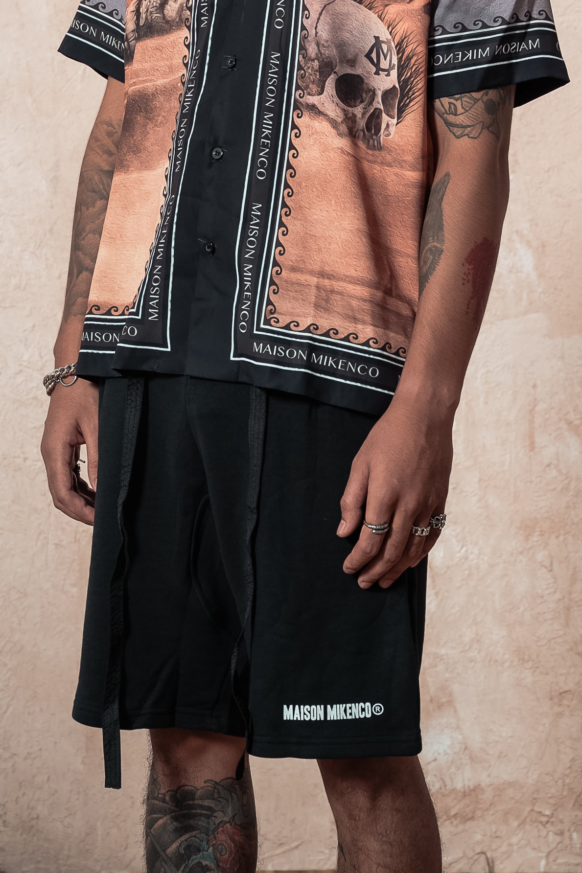 Quần short nam MIKENCO DRAWSTRING SHORT 2