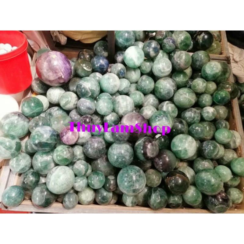 Quả cầu đá Hồng 1kg thanh tẩy bài tarot, truyền năng lượng tích cực, sưu tầm, trưng bàn thờ thần tài, bàn làm việc