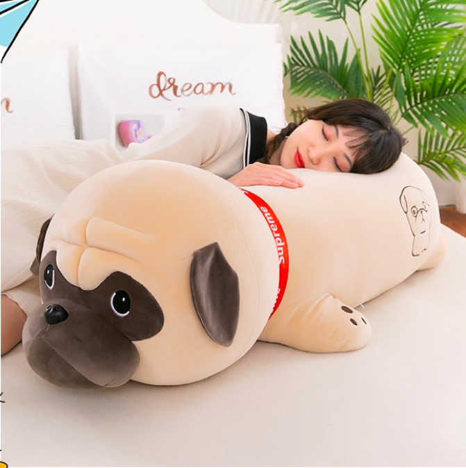 Gấu bông chó mặt xệ ngộ nghĩnh - Size từ 60cm đến 90cm - Quà tặng gấu bông chó pull mềm mại cao cấp - Gối ôm cho bé