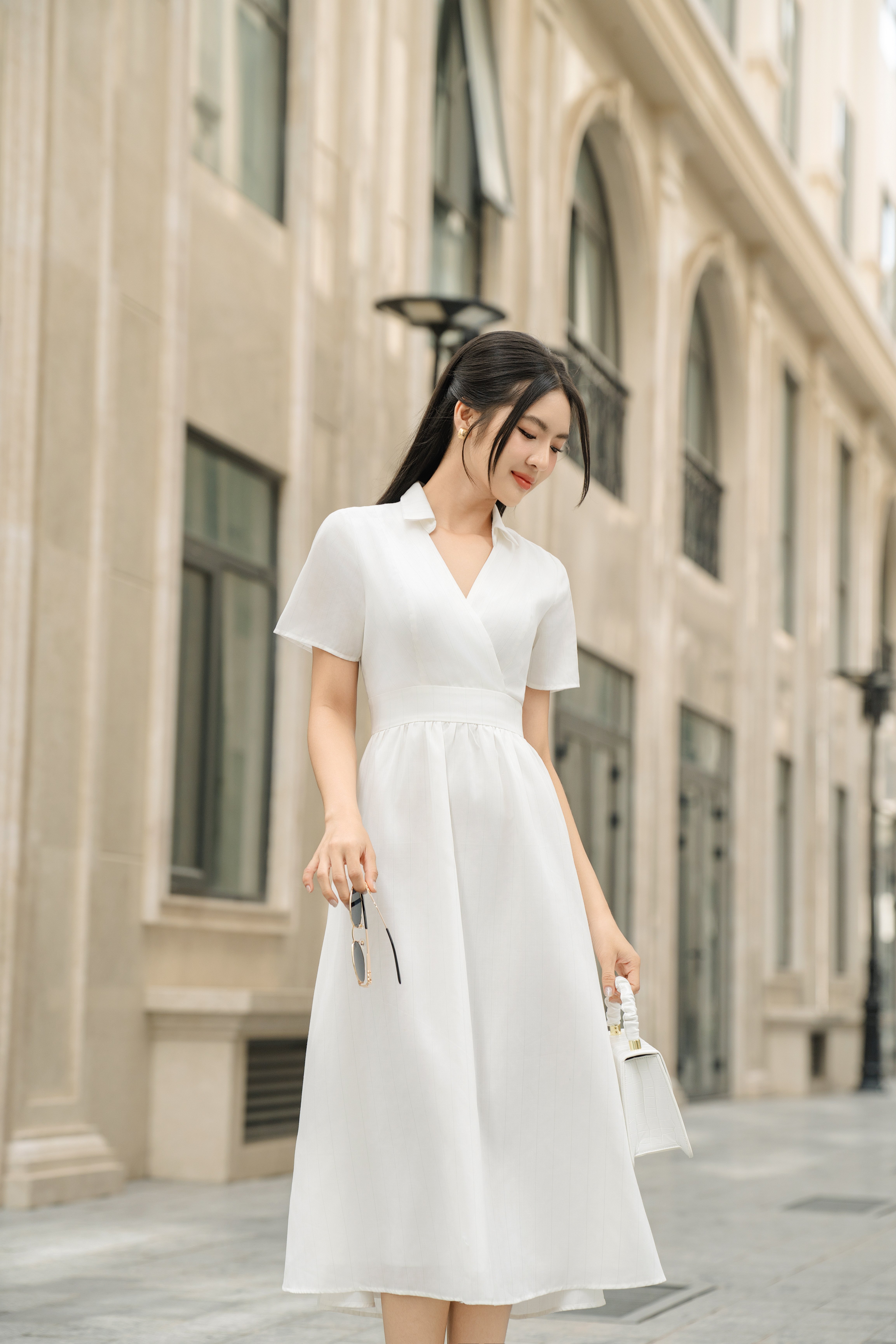 OLV - Đầm Kalila White Dress