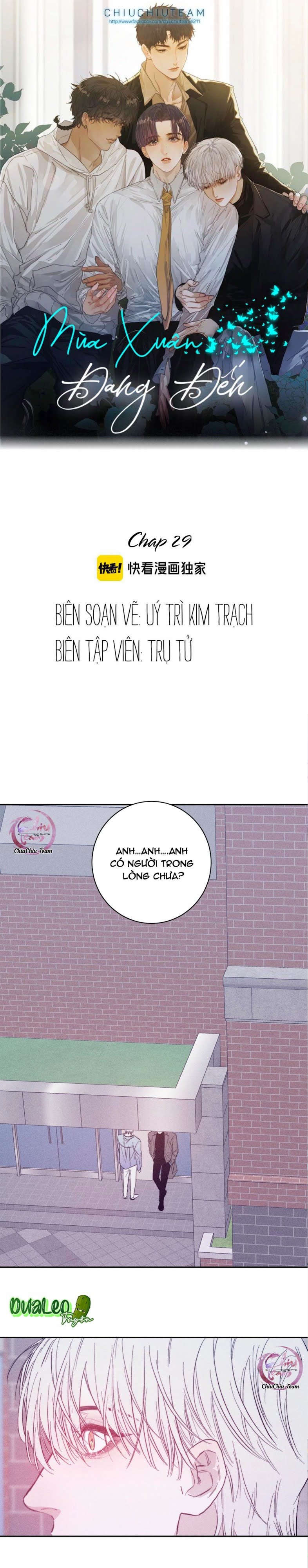 mùa xuân đang đến chapter 29 2