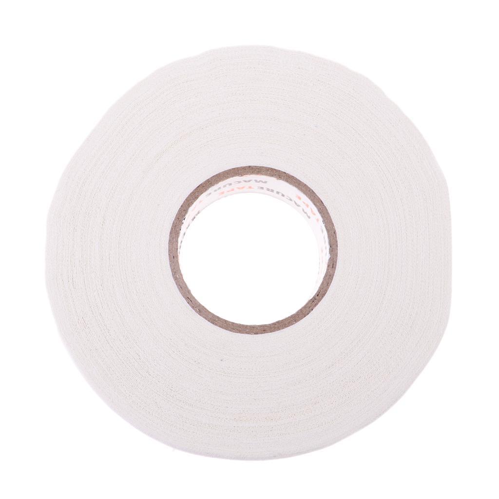 5 Roll Waterproof Adhesive Ice Hockey Cloth Stick Tape 1'' x 25yds -White