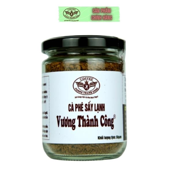 Cà phê hòa tan nguyên chất Vương Thành Công, tinh cà phê nguyên chất, thơm ngon, hậu ngọt, chất lượng