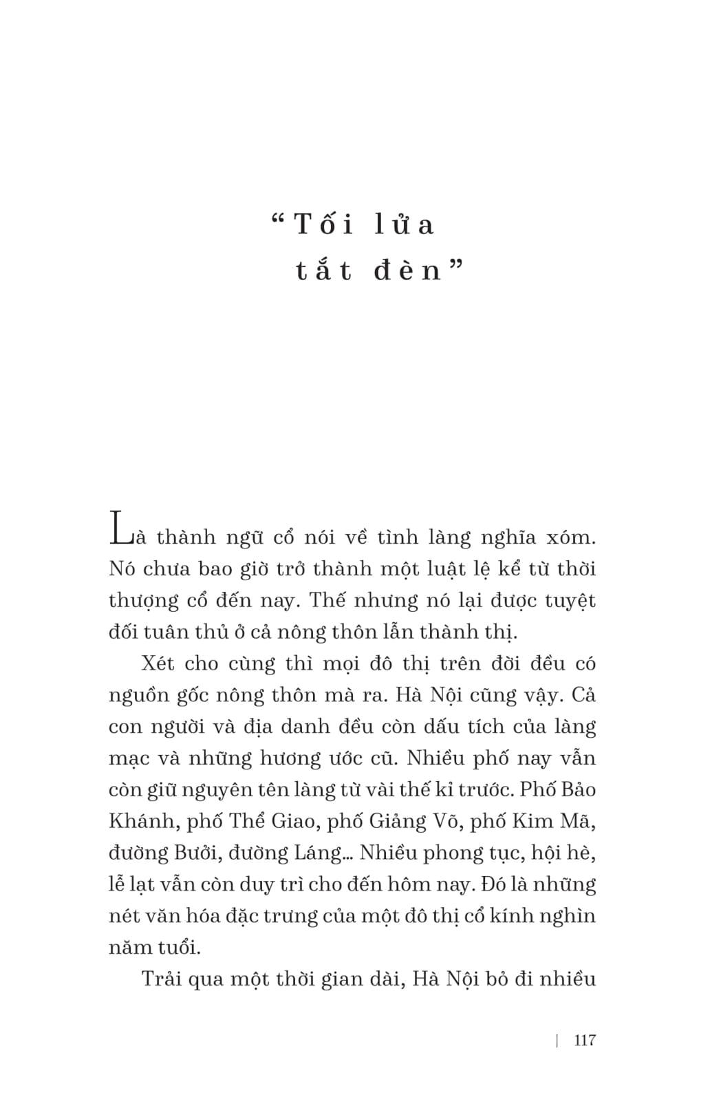 Sách Hà Nội - Chút Bụi Trên Vai Người