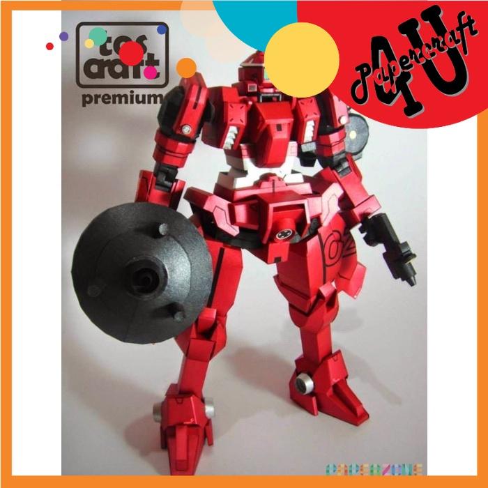 Mô hình giấy Gundamm OZ-13MSX2 Mercurius tỉ lệ 1/60