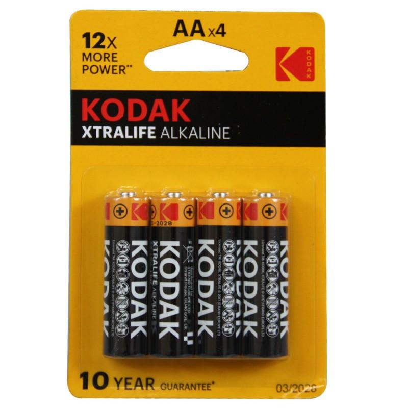 Bộ 4 Pin Kodak Alkaline AA điện thế 1.5V Uncle Bills IB0122