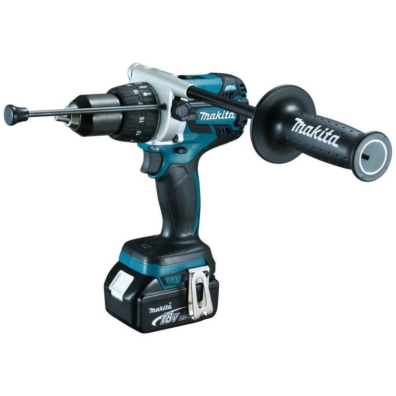 MÁY KHOAN BÚA VẶN VÍT DÙNG PIN MAKITA DHP481RTE - HÀNG CHÍNH HÃNG