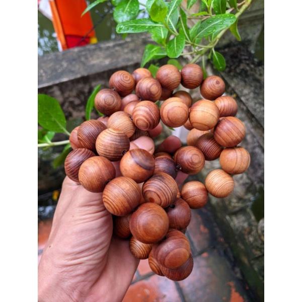 Vòng tay gỗ nam chuỗi hạt 20 ly to ĐẠI ngọc am loại đẹp