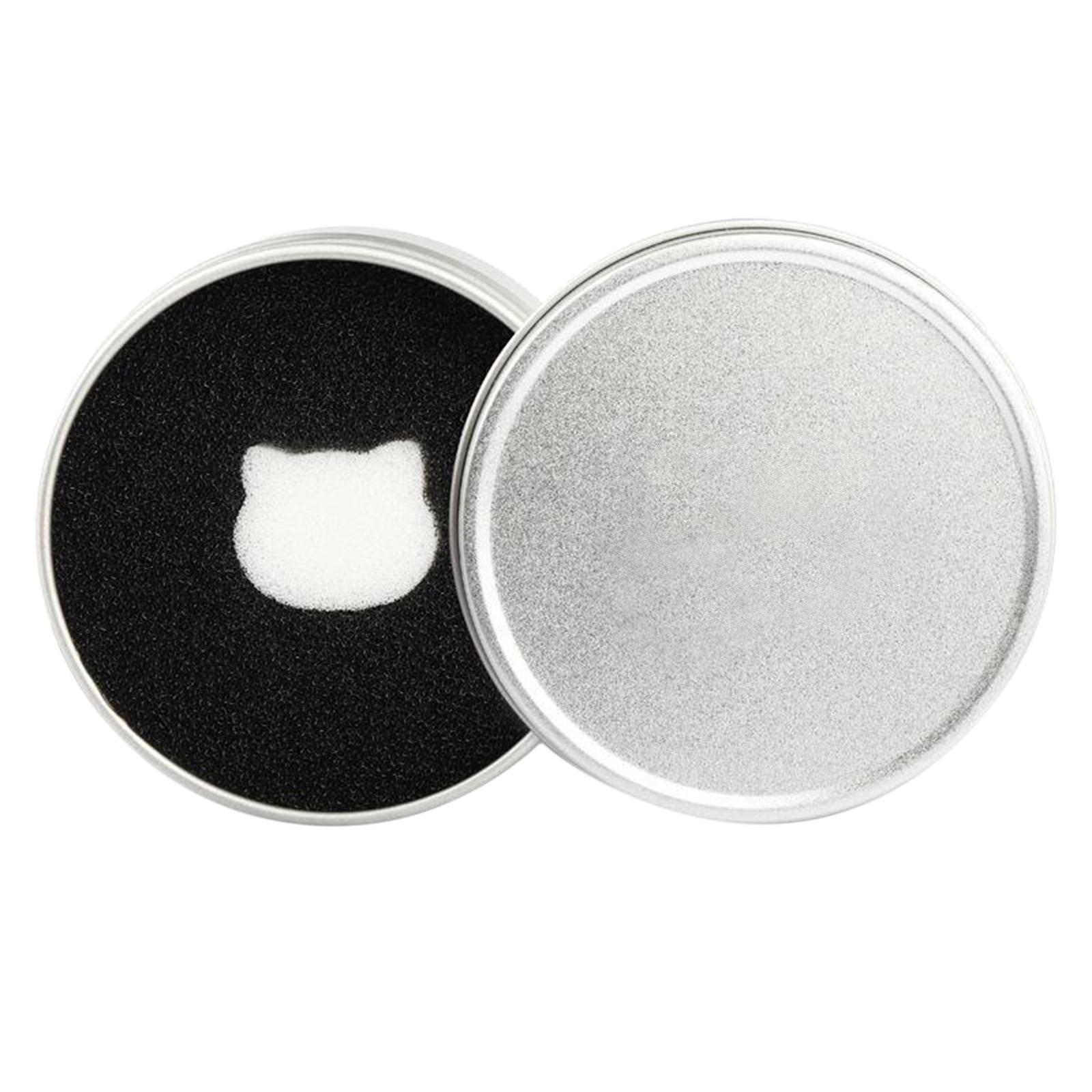 Makeup Brush Cleaner Sponge Eyeshadow Shadow Switch Remover Round Pattern