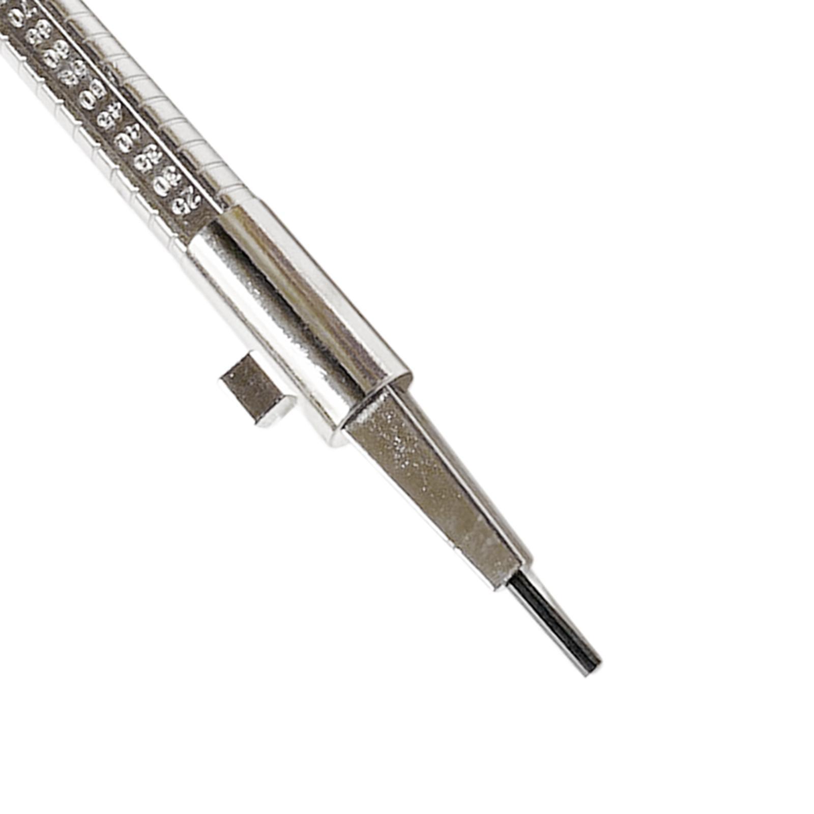 Multi Tool Cylinder Measuring Key Easily to Use Spindle And Cam Operater Wrench Measuring Depth Wrench Bottle Opener Lock Body Squares Rod