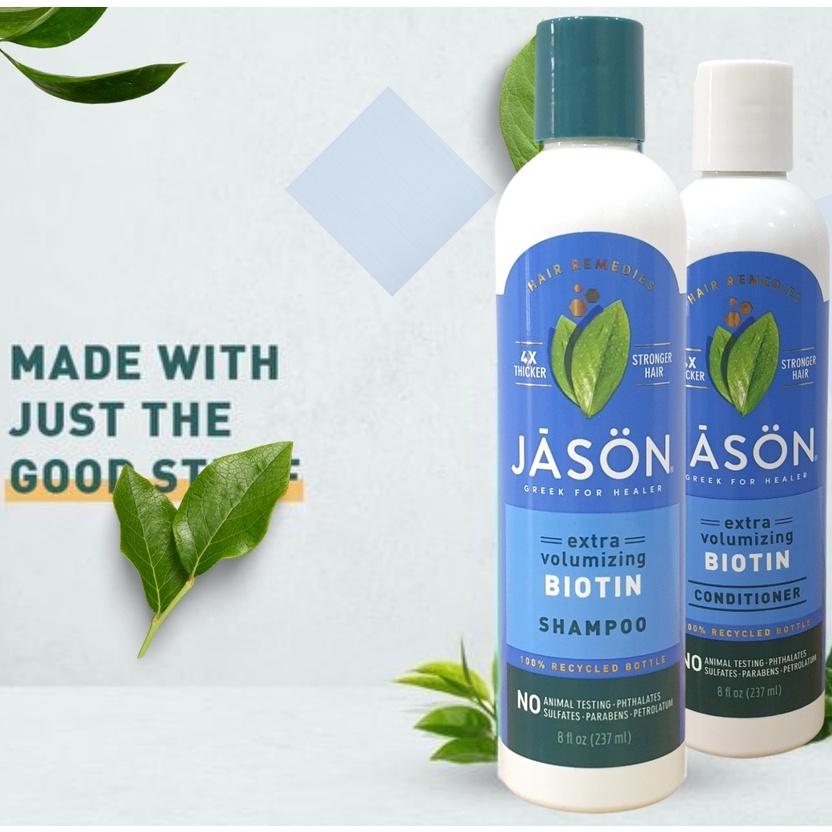 Dầu gội làm dày tóc JASON EXTRA VOLUMIZING BIOTIN SHAMPOO