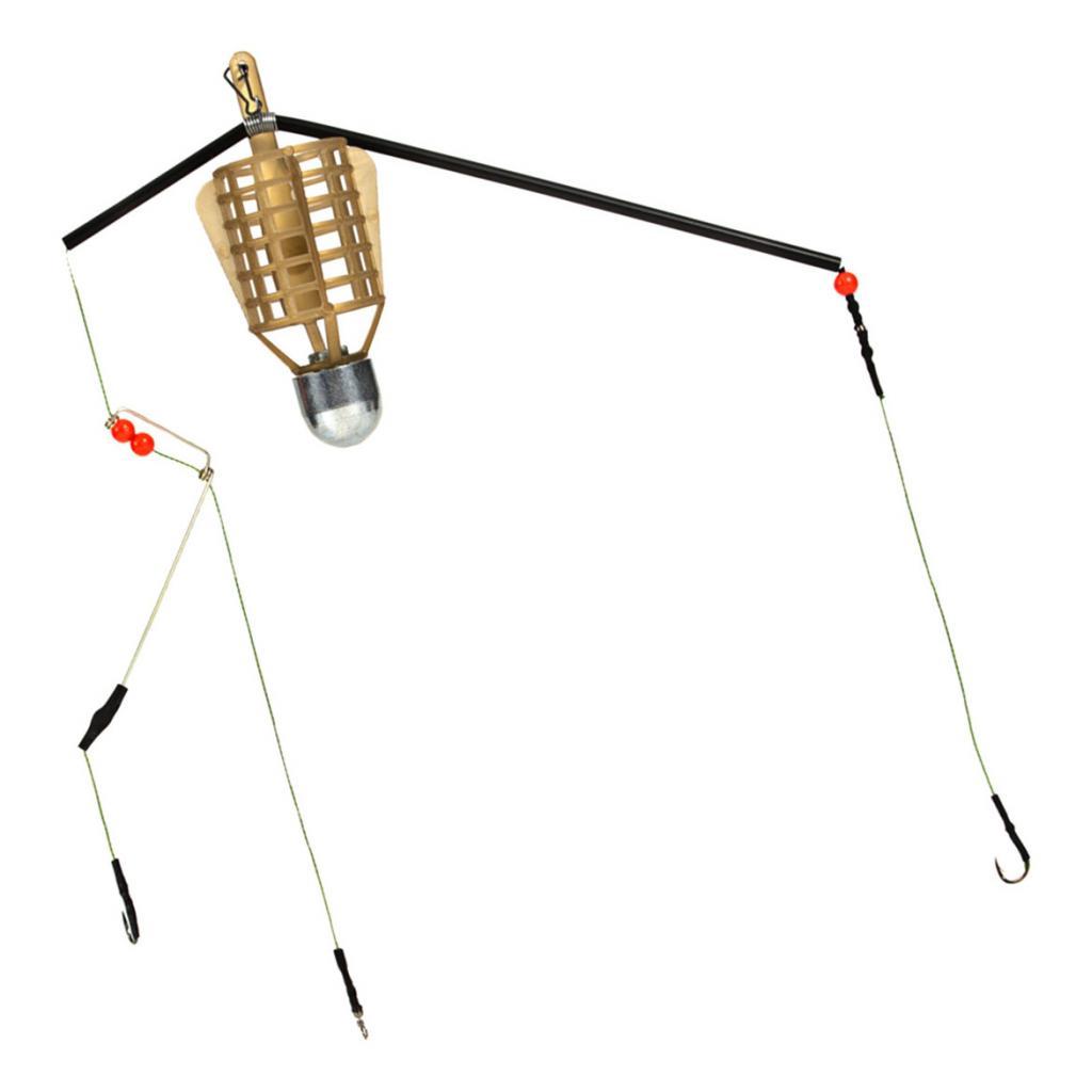 Fishing Lure Cage With Line Hooks Carp Method Baits Thrower Terminal Tackle