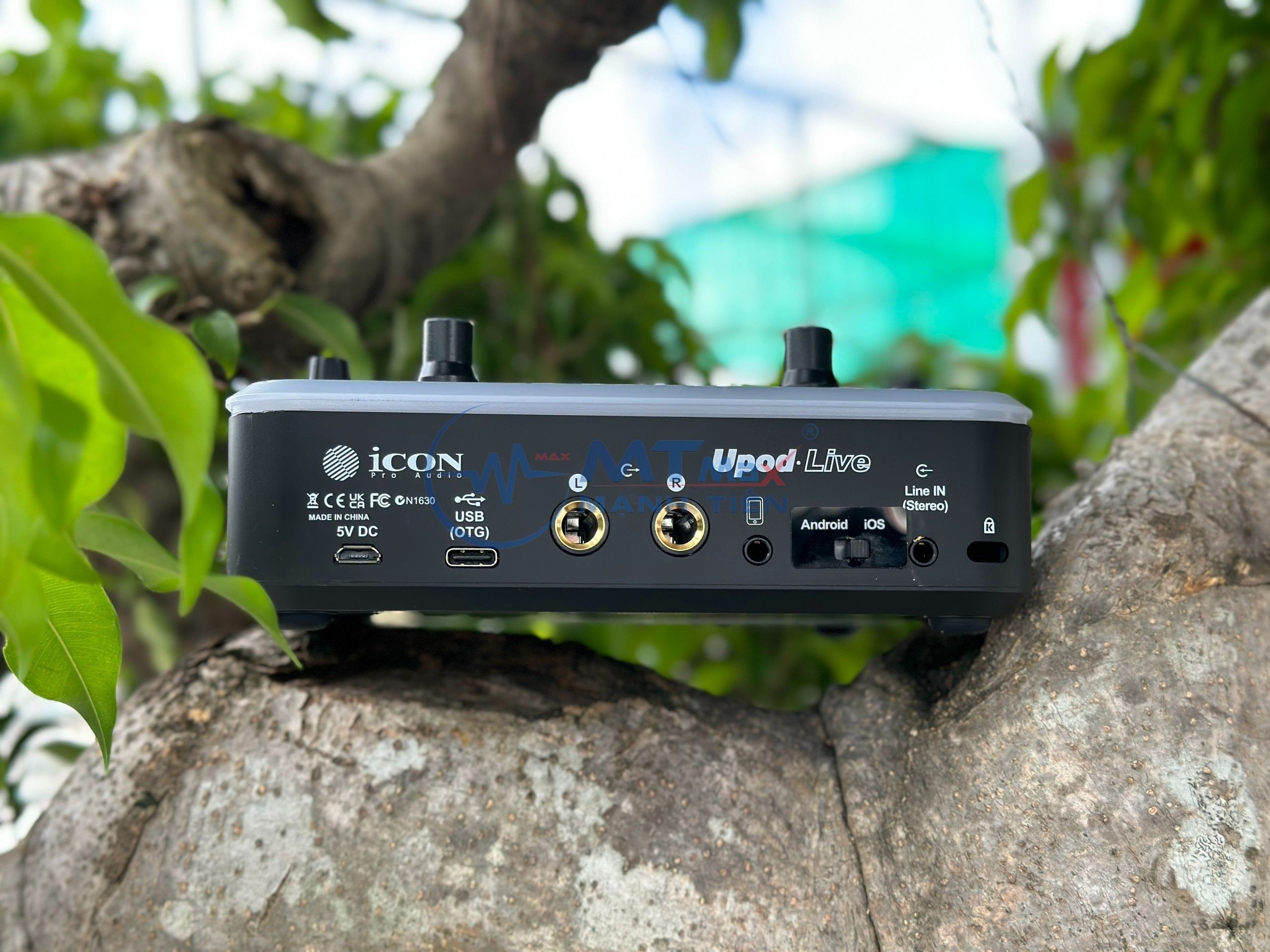 Sound Card Livestream Icon Upod Live Cao Cấp Tương Thích Android, IOS, Window, Mac Hàng Chính Hãng