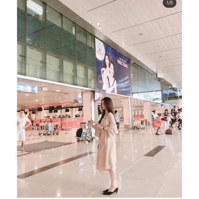 ÁO CADIGAN LEN MỎNG DÁNG DÀI