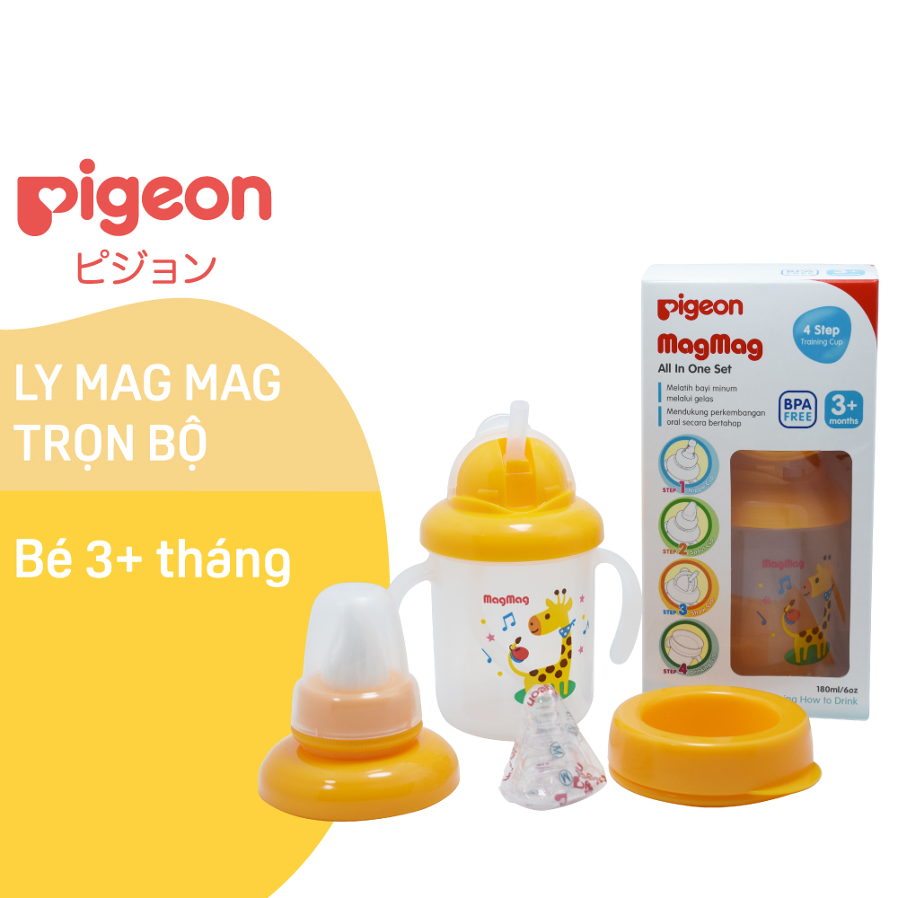 Ly Mag Mag trọn bộ Pigeon 180ml