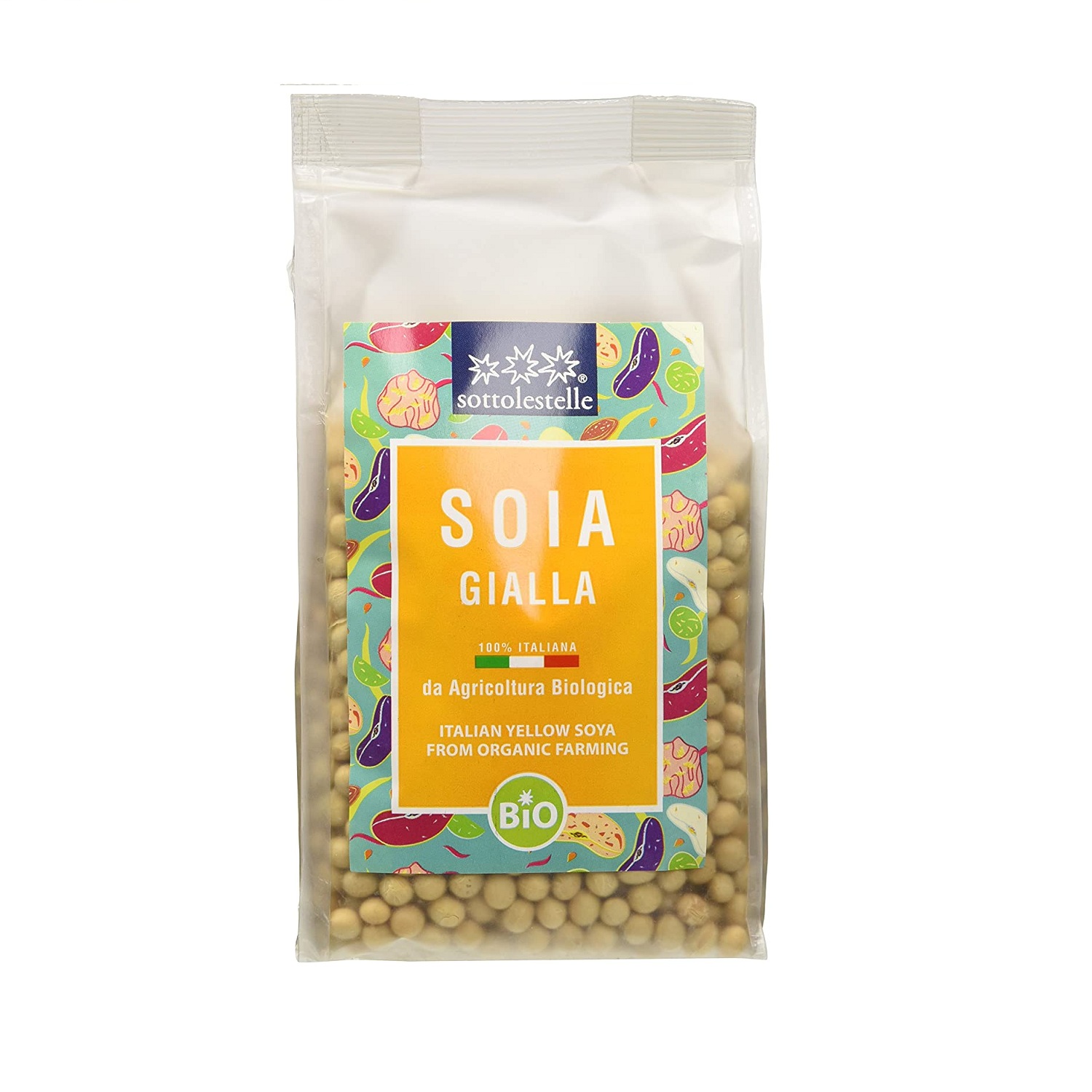 Hạt Đậu Nành Hữu Cơ 400g Sottolestelle Organic Soy Beans