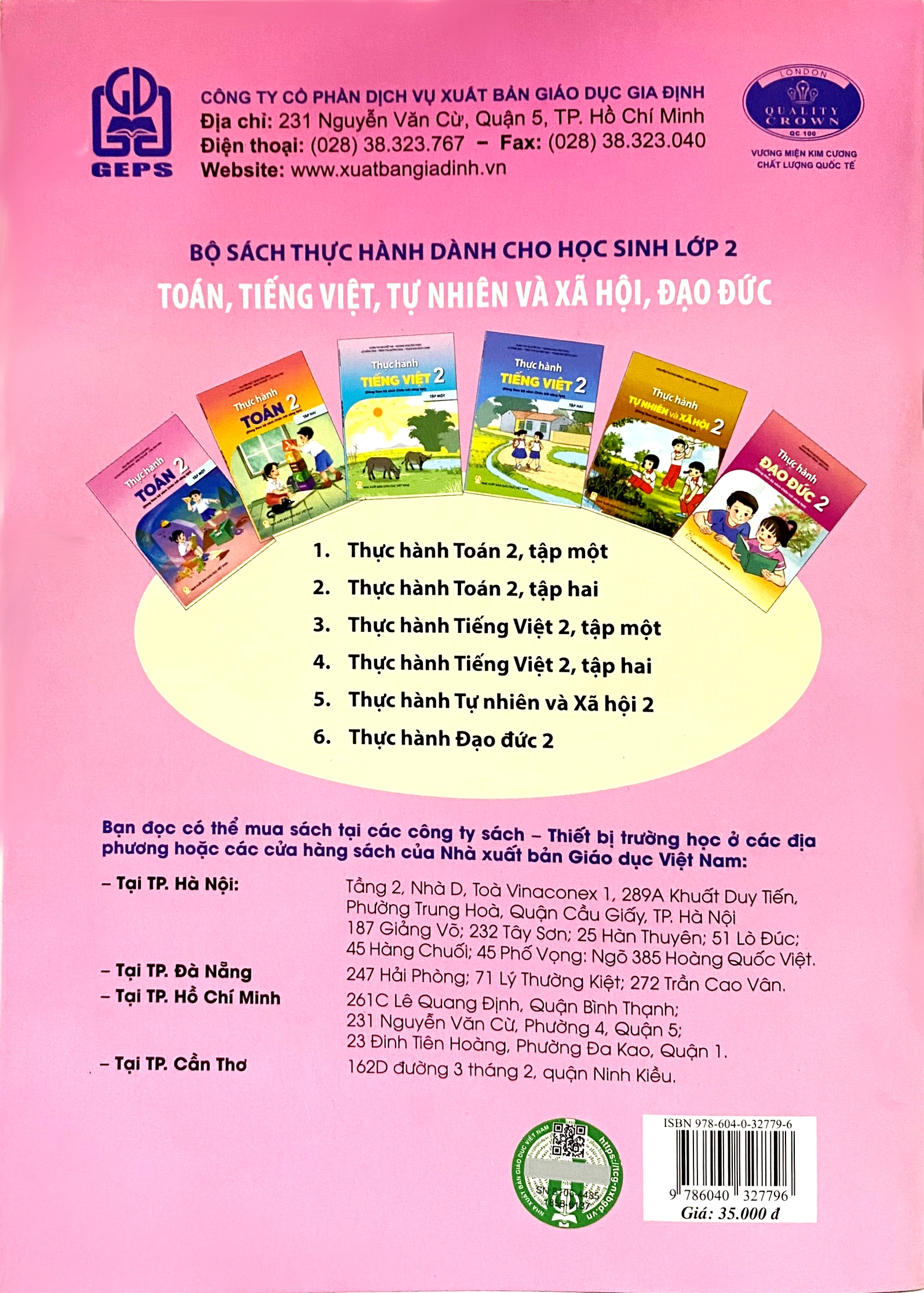 Thực Hành Toán Lớp 2 Tập 1 ( Dùng theo bộ sách Chân trời sáng tạo )