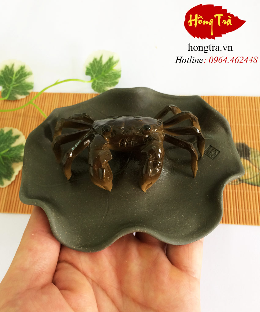Đồ phong thủy Cua đổi màu DCDM21