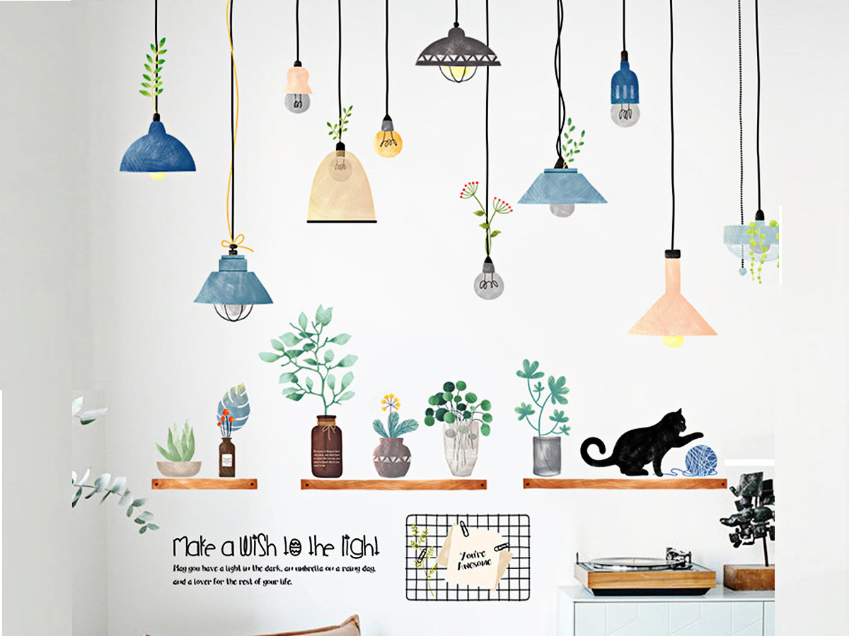 ĐÈN TREO CÓ LÁ MỚI