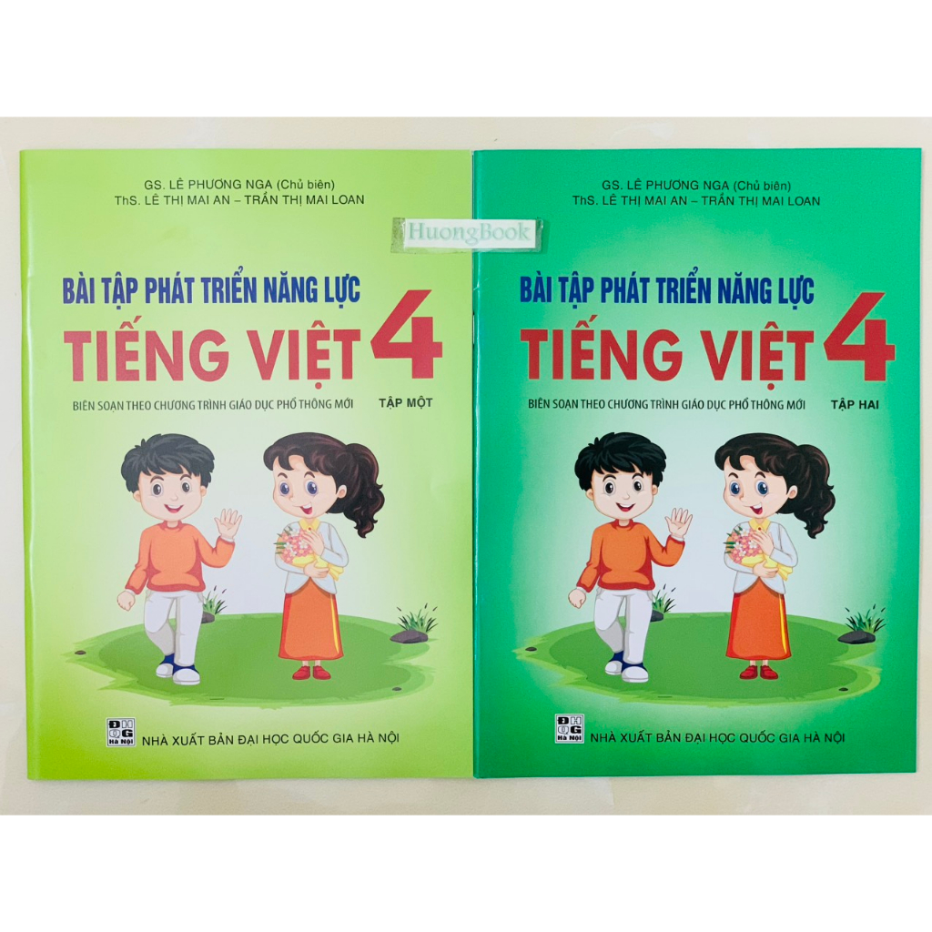 Sách - Bài tập phát triển năng lực Tiếng Việt 4 Tập một