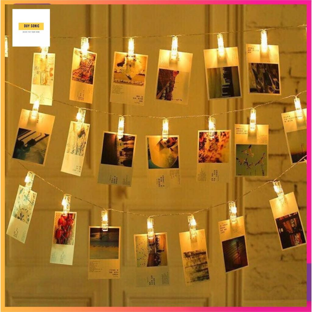 Đèn led kẹp ảnh, Led trang trí decor phòng ngủ 1m/3m