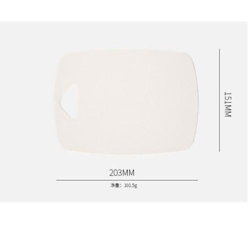 COMBO 3 Thớt kháng khuẩn dùng đê chặt đồ thái chất liệu lúa mạch siêu cứng