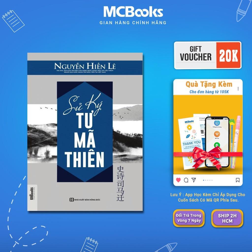 Sách - Sử ký Tư Mã Thiên - MCBooks