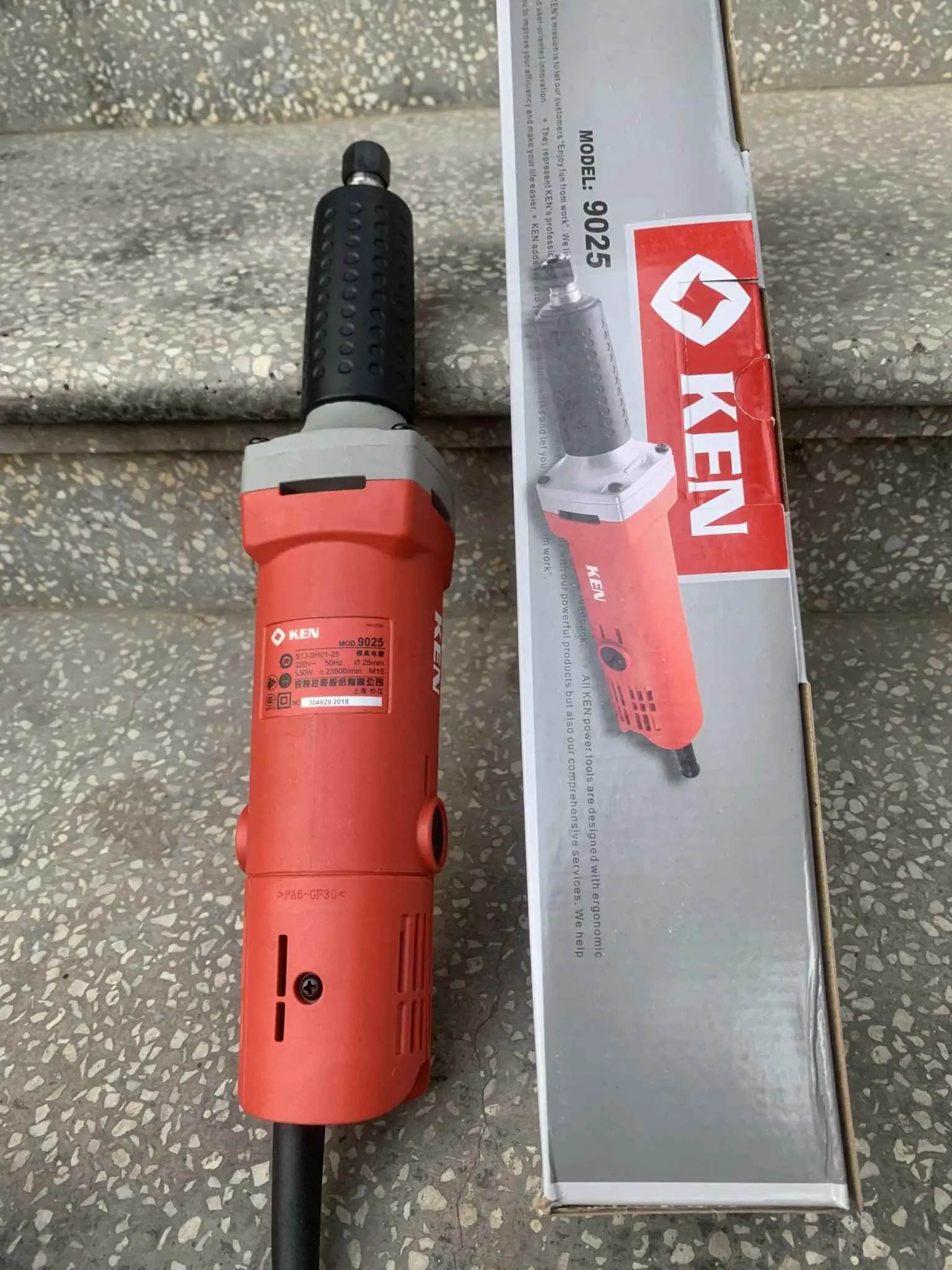 MÁY MÀI KHUÔN CHỈNH TỐC  550W 6MM 9025 KEN - HÀNG CHÍNH HÃNG