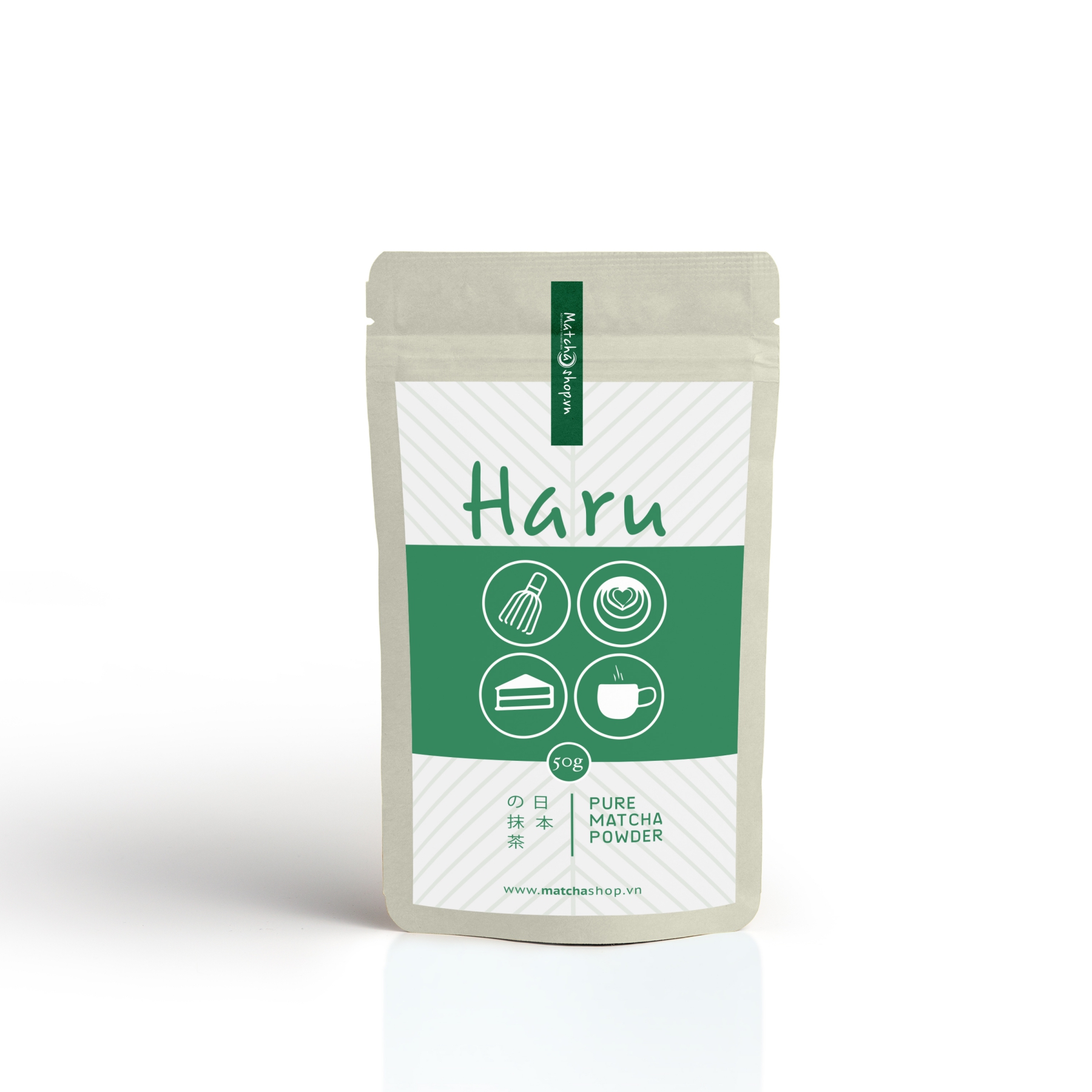 Bột Trà Xanh Matcha Haru Nhật Bản 50gr