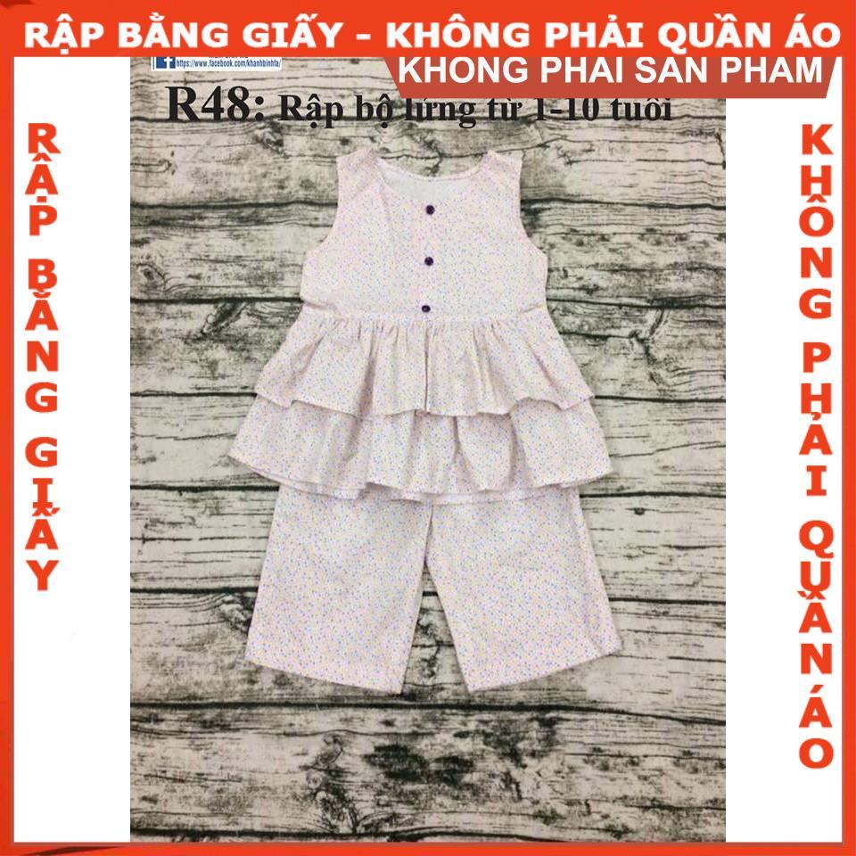 Rập giấy A0 mã R48 (BẢN VẼ)