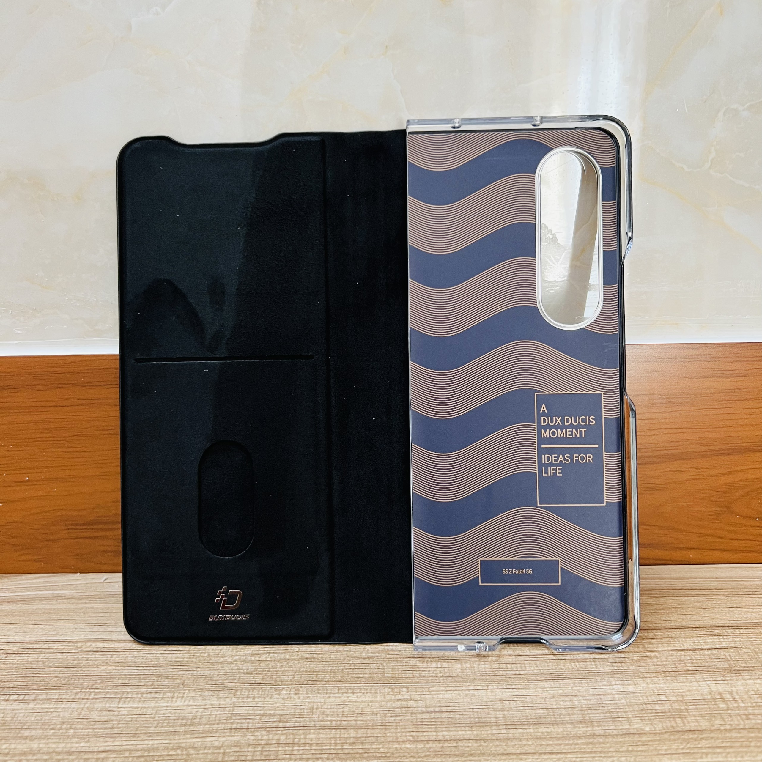 Bao da dành cho Galaxy Z Fold 4 Dux Ducis chính hãng- Hàng chính hãng