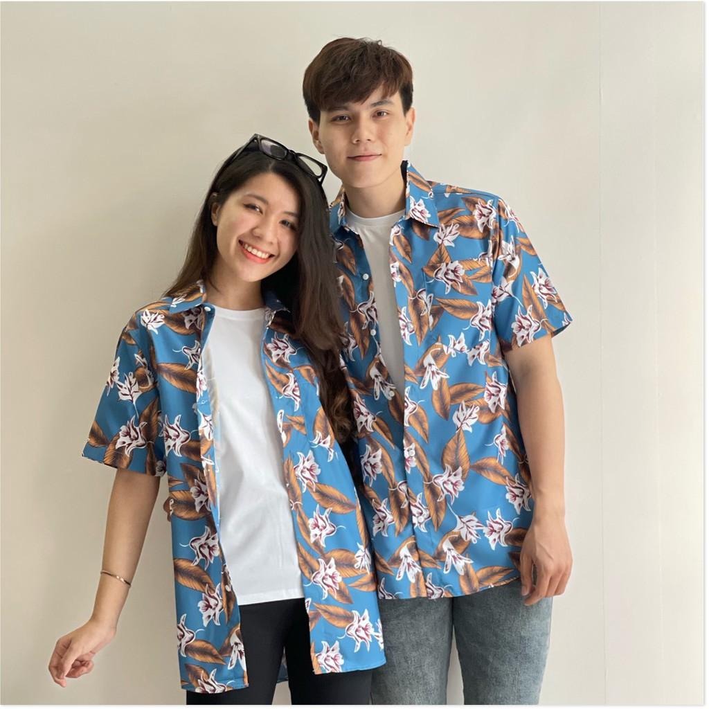 ÁO SƠ MI NAM NỮ,THIẾT KẾ HỌA TIẾT SIÊU NGẦU,CHẤT LIỆU VÃI THOÁNG MÁT THỜI TRANG VINA 1HIT FASHION