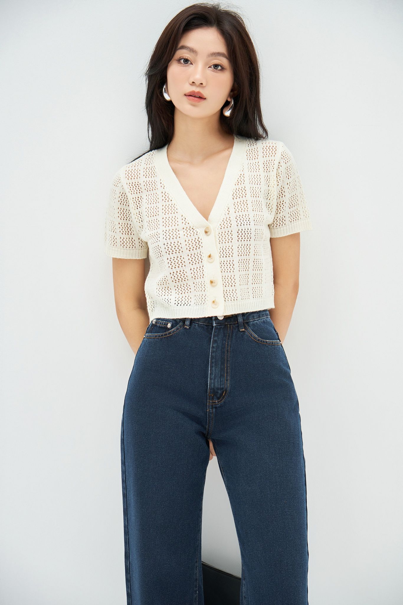 OLV - Áo Jamie Knit Cropped Top