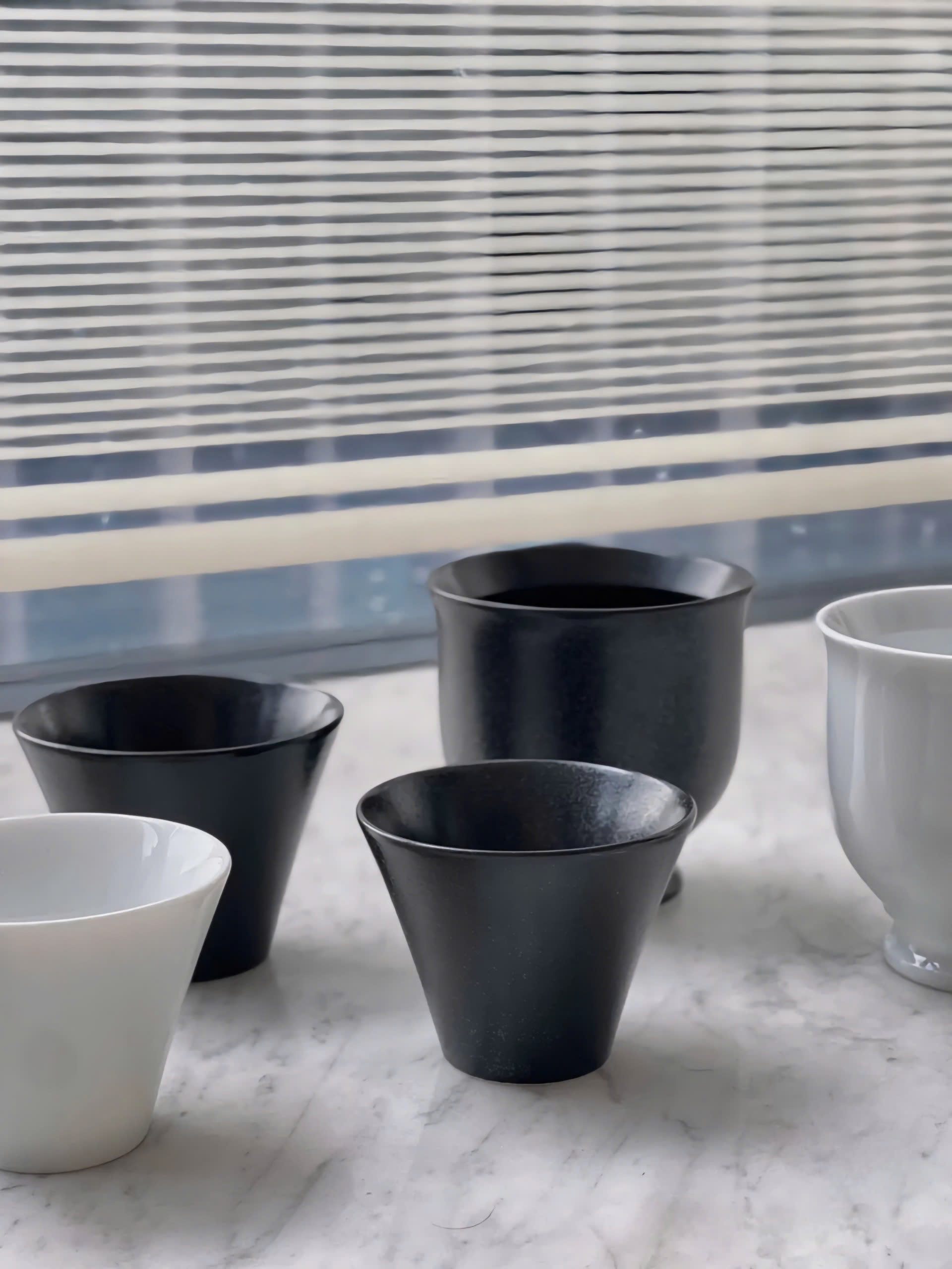 Ly sứ ORIGAMI Sensory Milk Beverage Cup 140ml không quai