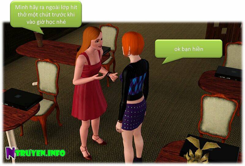 truyện sims - bí mật màu xanh chapter 2 9