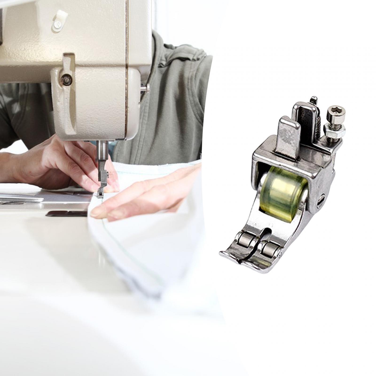 Industrial Sewing Machine Presser Foot Narrow Zipper Foot Durable Accessory Lockstitch Easy to Use Steel Presser Foot for Sewing Machine