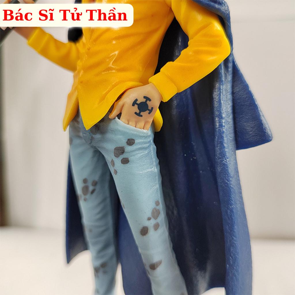 Mô Hình Law Bác Sĩ Tử Thần Wano Quốc 17CM Mô hình One Piece Cao Cấp, Figure Mô Hình Anmie One Piece Luffy Vua Hải Tặc