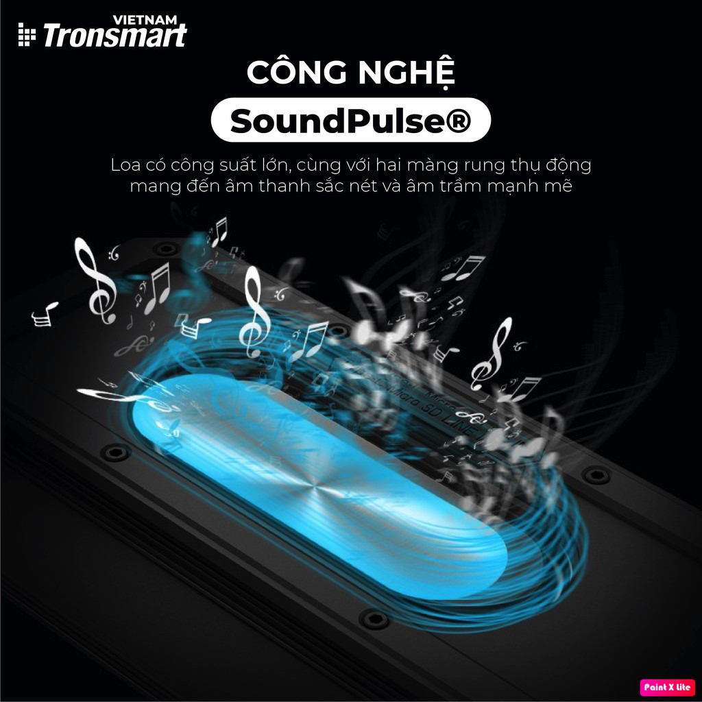 Loa Bluetooth Không Dây Tronsmart Element Force+ 40W v5.0 Công nghệ SoundPulse Chống nước IPX7- Hàng chính hãng