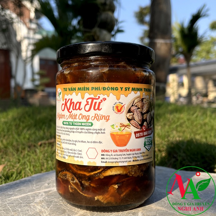 Quả Kha Tử Ngâm Mật Ong hộp 900gr