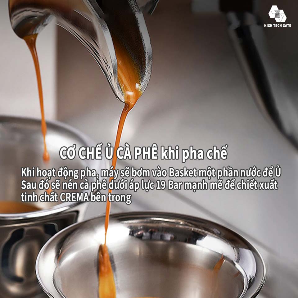 Máy pha cà phê HiBREW CM5020 pha cafe máy espresso 3 in 1, tích hợp xay 30 cấp độ, chuẩn tay cầm 58mm chuyên nghiệp, định lượng tùy ý mức pha, đánh sữa tạo bọt mạnh mẽ, tặng kèm dụng full bộ dụng cụ pha chế, hàng chính hãng