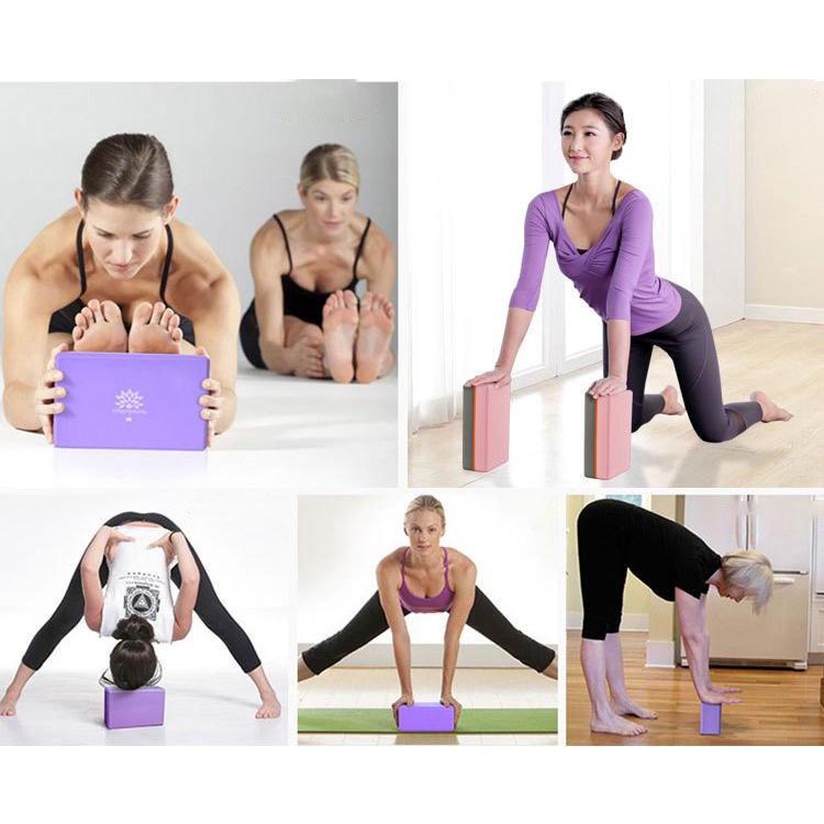 Gạch Tập Yoga Chất Liệu Xốp EVA Cao Cấp TXstar Chống Trơn Trượt, Độ Nén Cao Dễ Dàng Sử Dụng