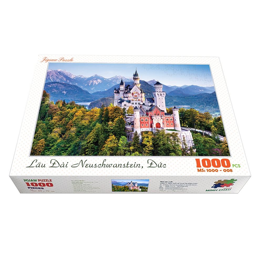 Bộ ghép hình hộp 1000 mảnh-Lâu Đài Neuschwanstein, Đức