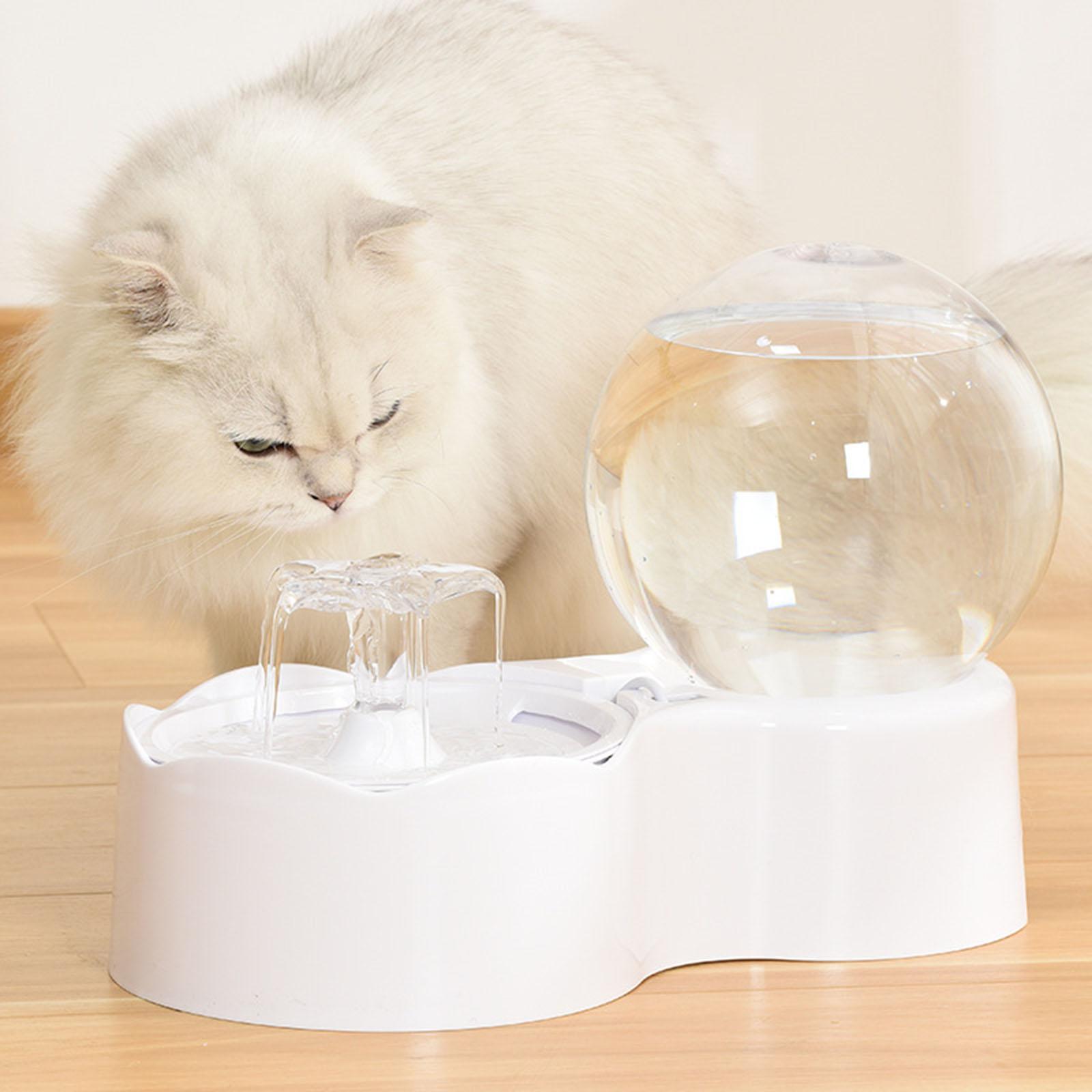 Cat Water Dispenser Intelligent with Filter Drink Bowl Kitten Water Fountain