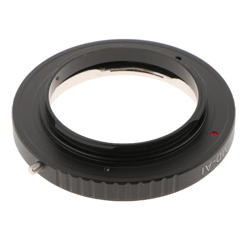Macro Confirm Minolta MD Lens to AI F DSLR Camera Mount Adapter